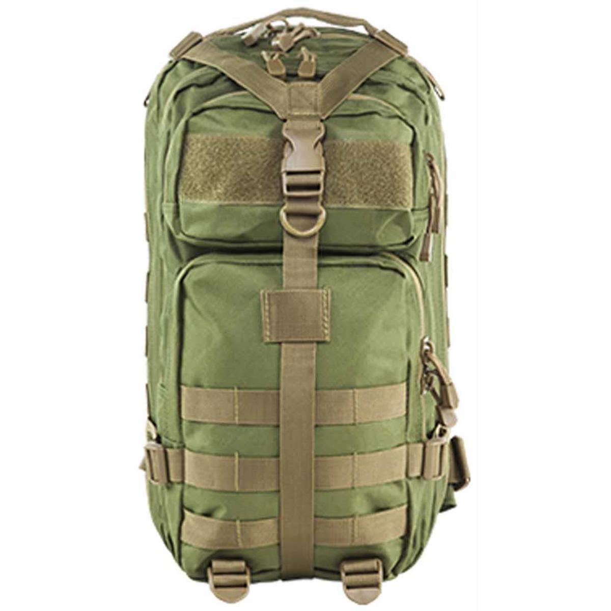 

NcSTAR Vism Small Backpack, Green with Tan Trim