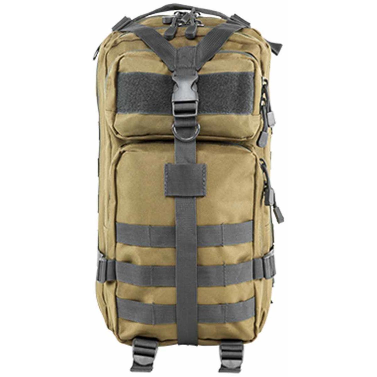 

NcSTAR Vism NcStar Vism Small Backpack, Tan with Urban Gray Trim