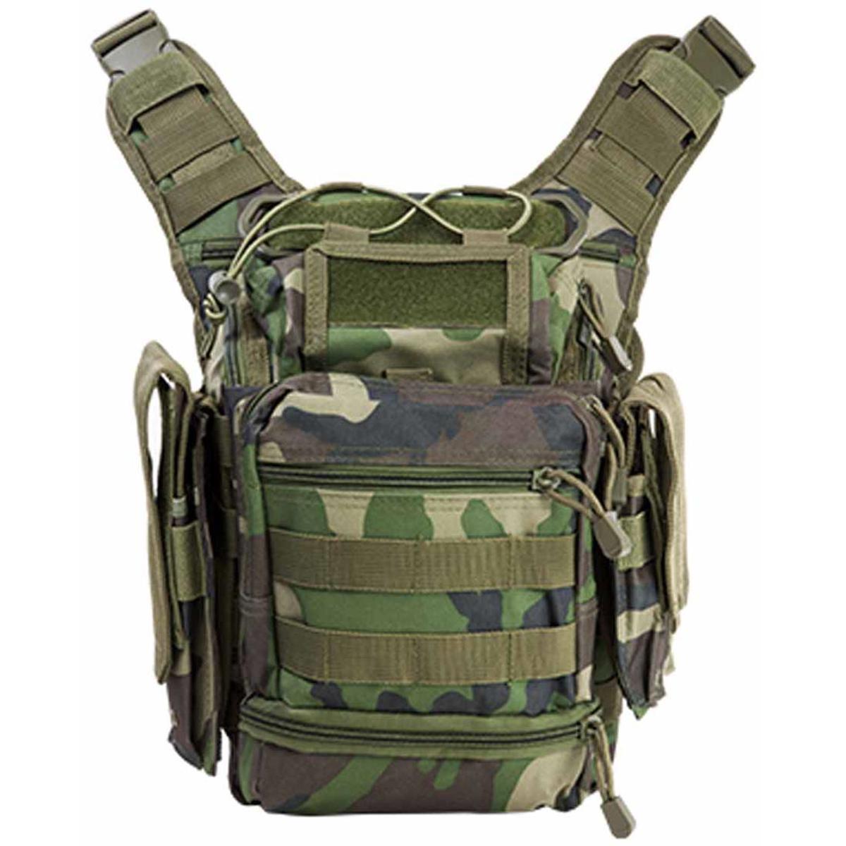 NcSTAR Vism First Responders Utility Bag, Woodland Camo