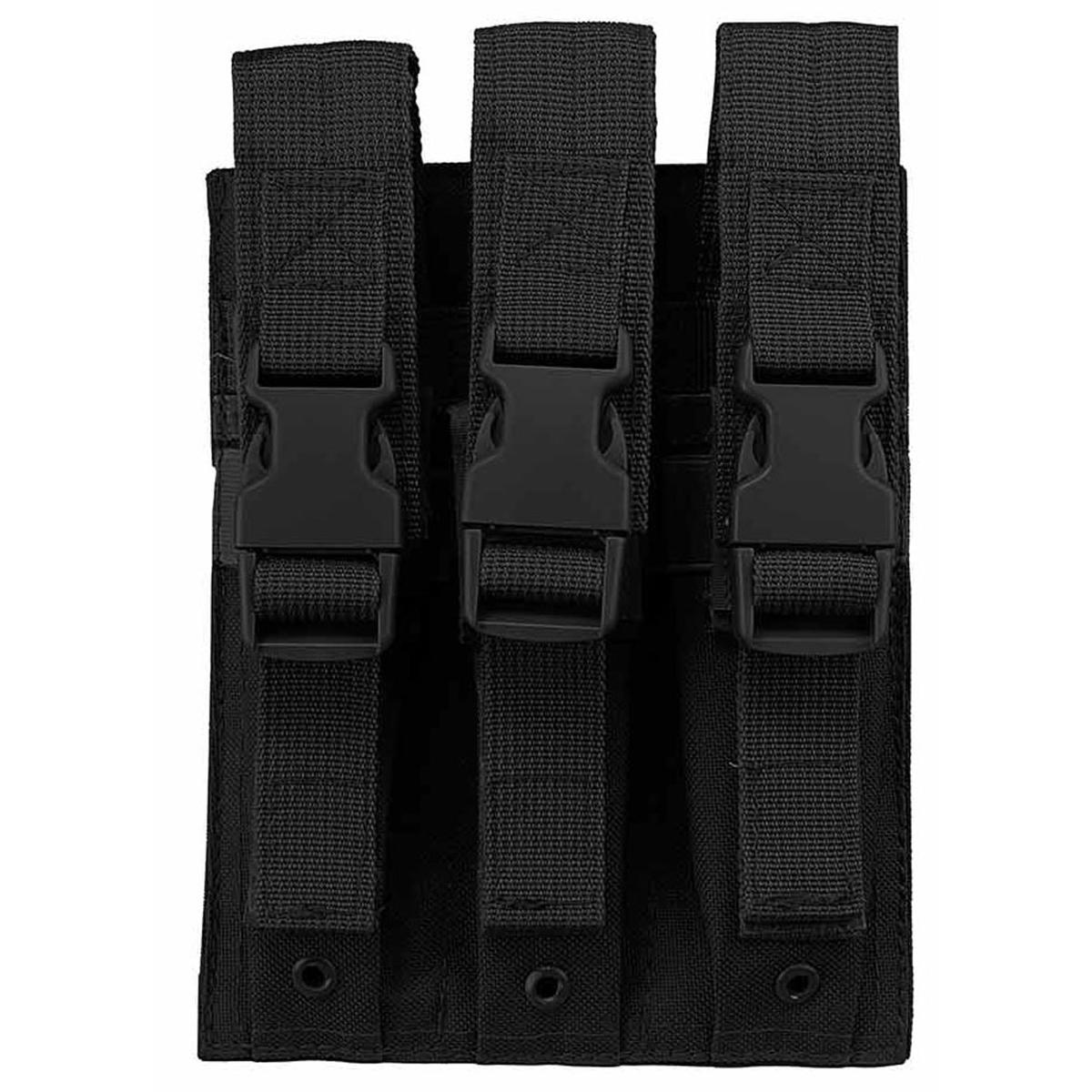 Подсумок NcSTAR Hicap для пистолета, тройной, черный #CVMP3030B