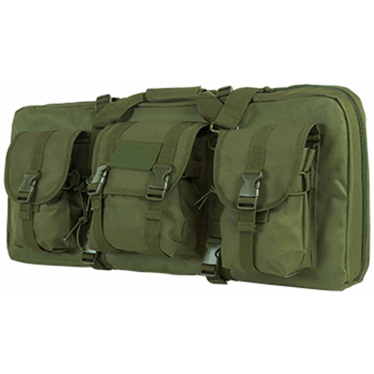 NcSTAR Vism Deluxe Soft Padded AR & AK Pistol Subgun Gun Case, Green