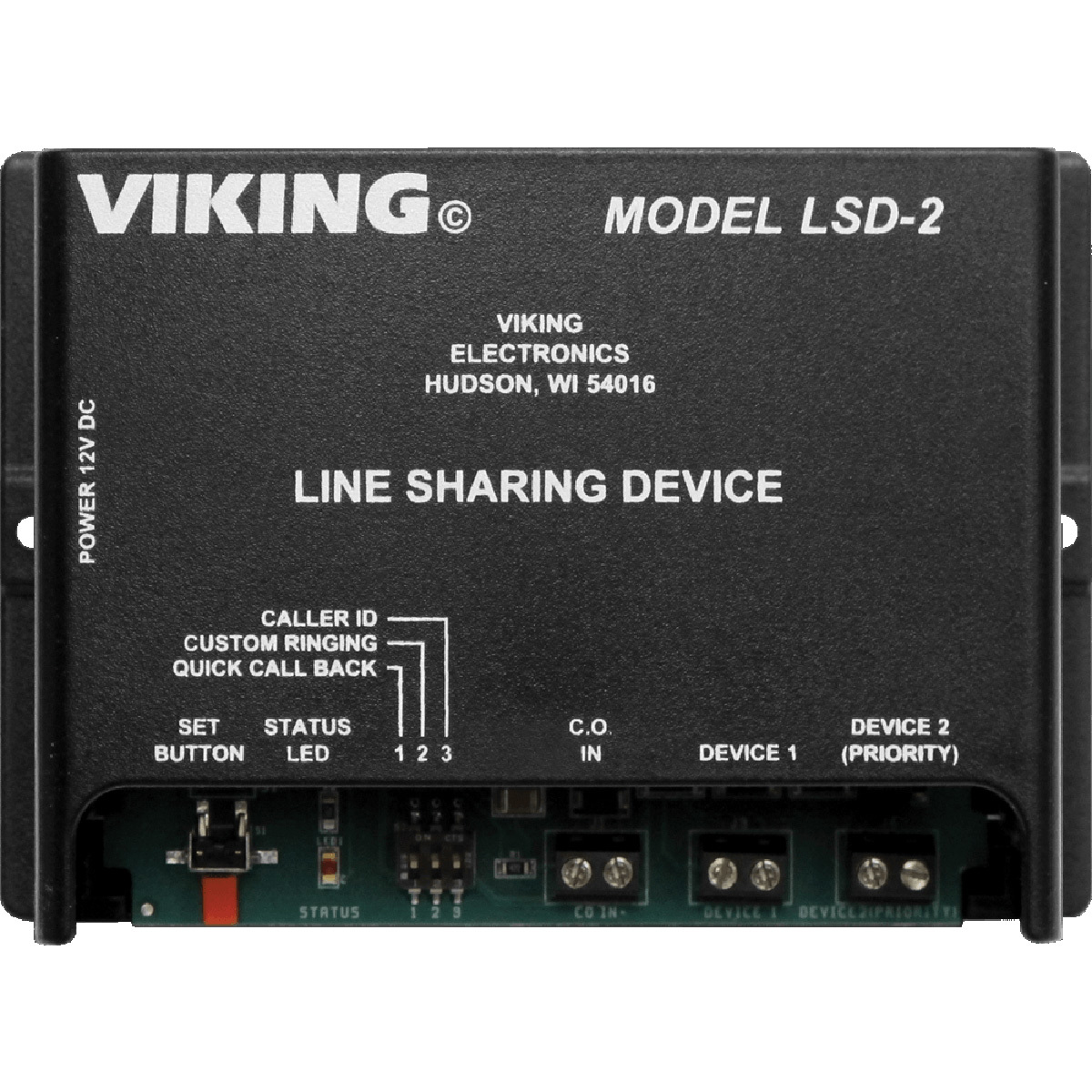 

Viking LSD-2 Line Sharing Device with Inbound Switching Capability