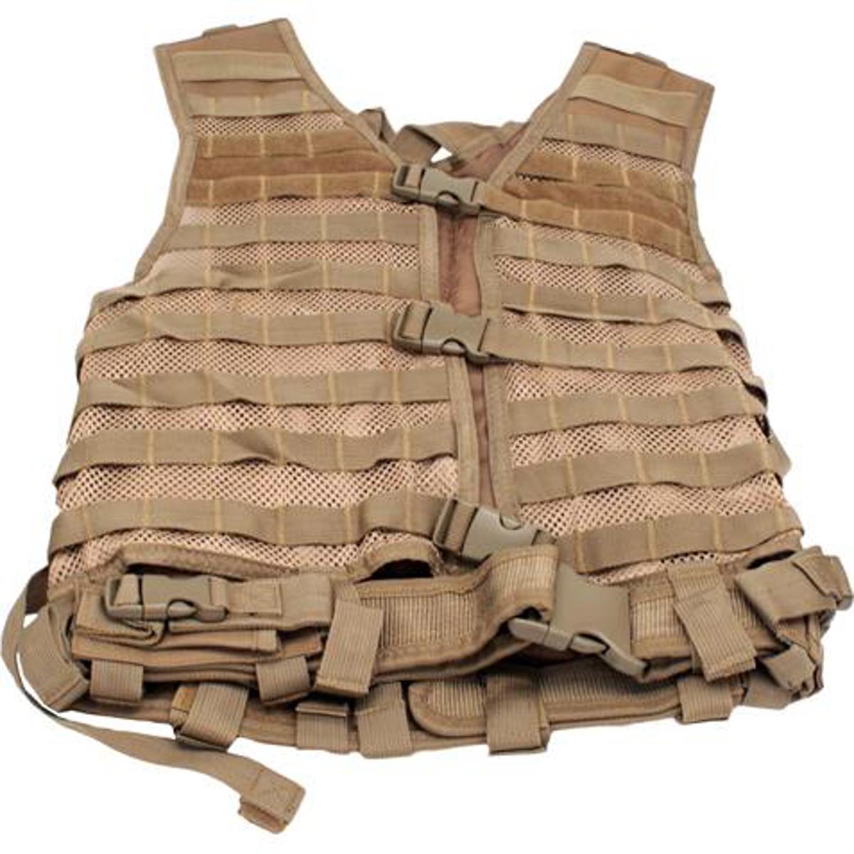 

NcSTAR Vism NcStar Vism Zombie Infected Kit with Vest/5 Pouches, Tan