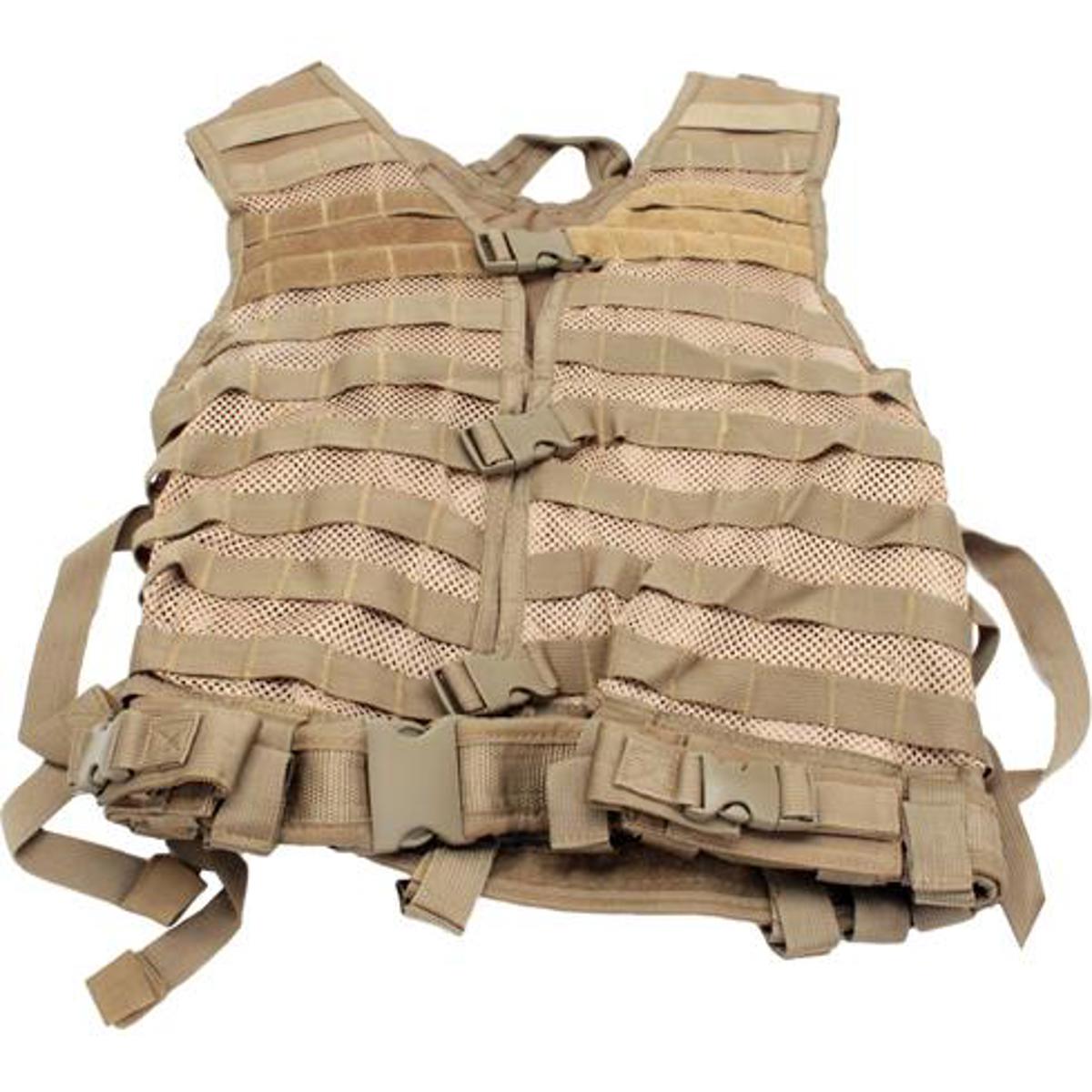 

NcSTAR Vism NcStar Vism Zombie Zombat Kit with Vest/5 Pouches, Tan