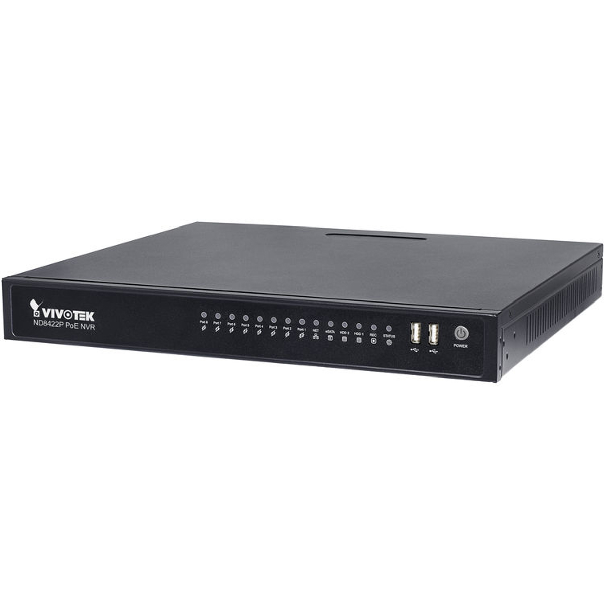 

Vivotek ND8422P 16-Channel 12MP Embedded Plug & Play NVR, 2TB HDD
