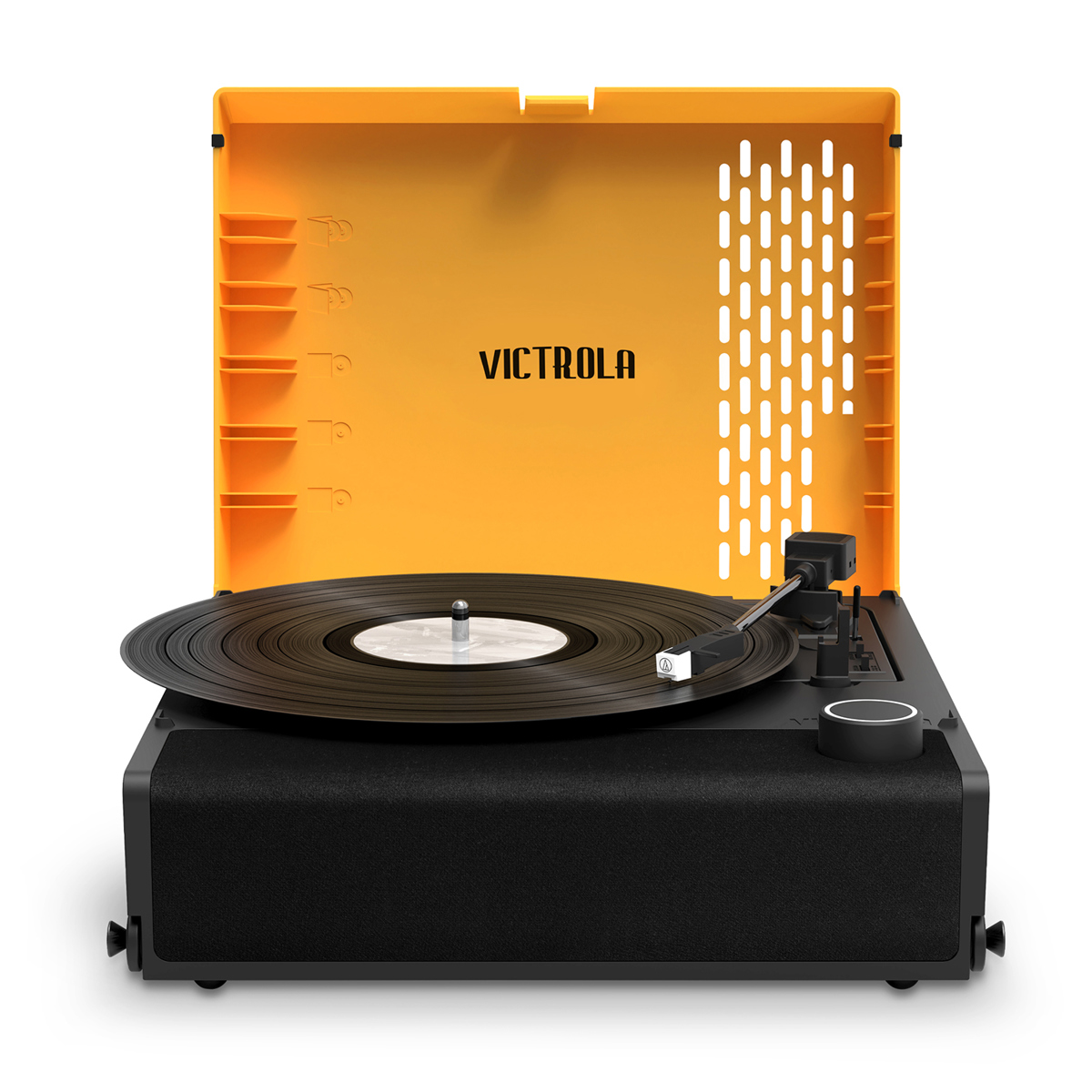 

Victrola VSC-750SB Revolution GO Three-Speed Portable Turntable with Bluetooth Citrus