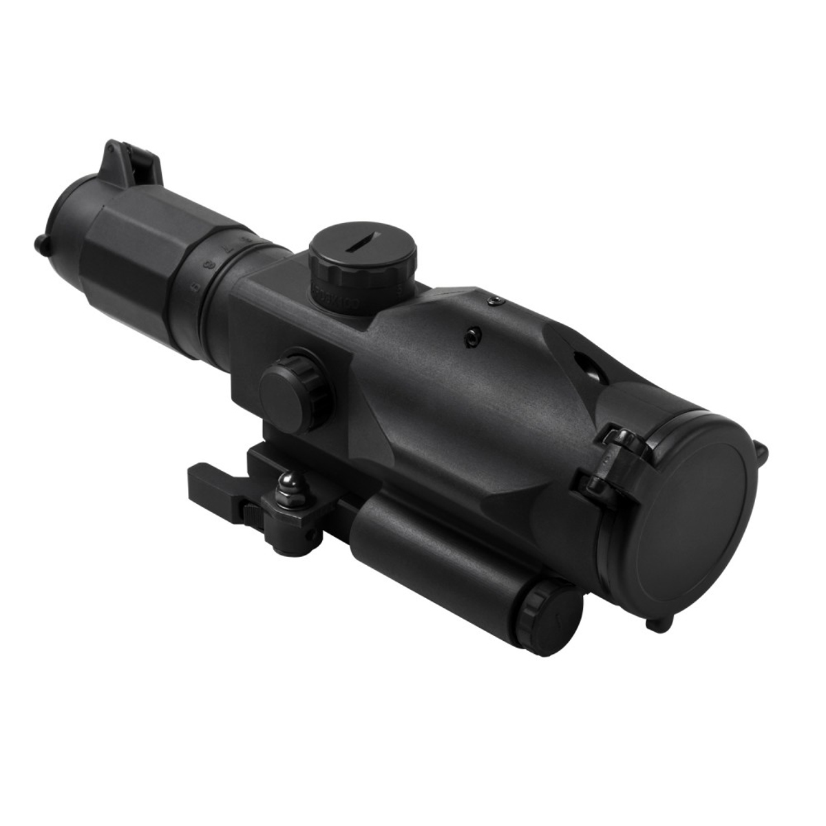 

NcSTAR Vism 3-9x40 GEN3 SRT Riflescope with Green Laser, Illum. Mil-Dot Reticle