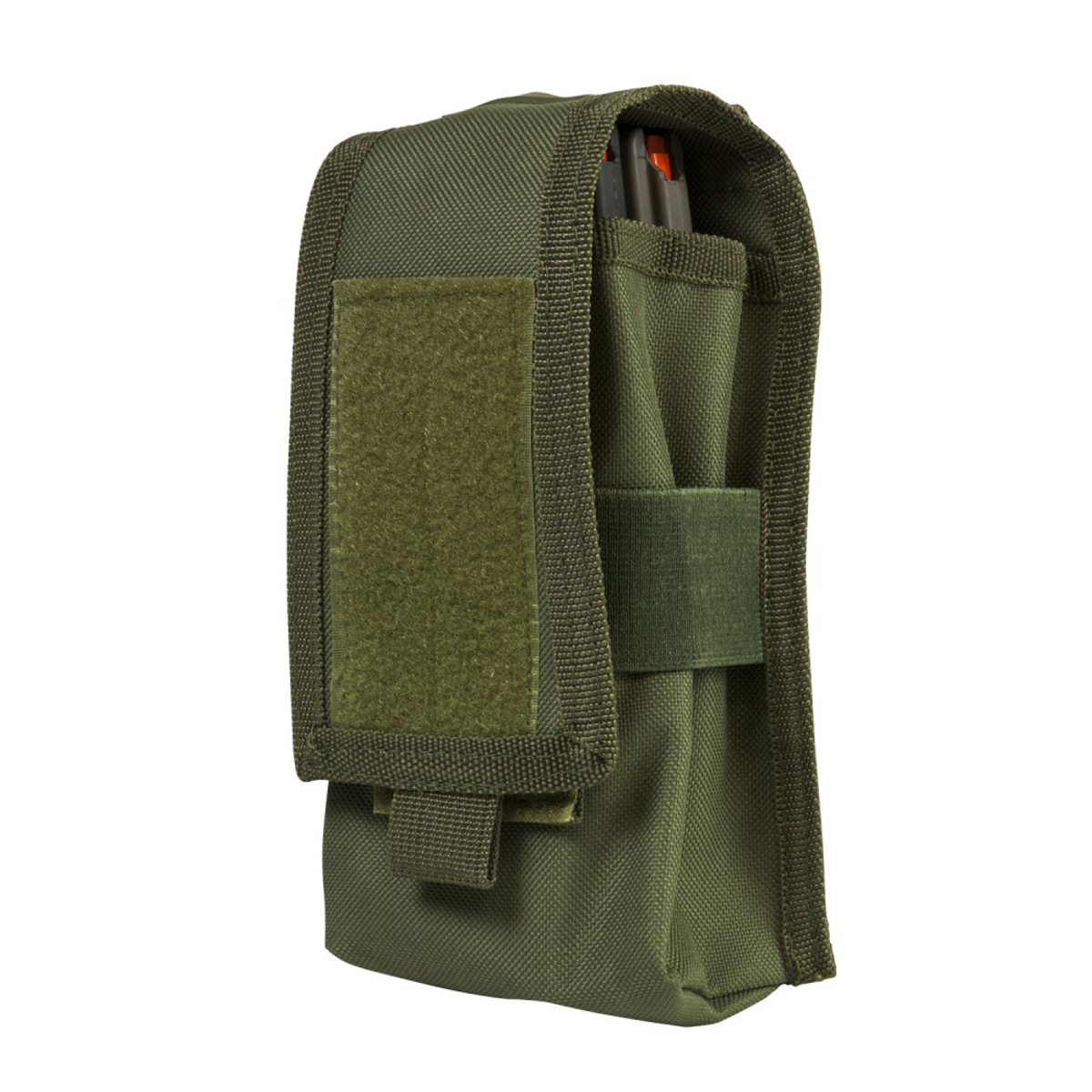 

NcSTAR Vism MOLLE Pouch f/Two 7.62x39 or 5.56 Caliber 30 Rnd Magazines, Green