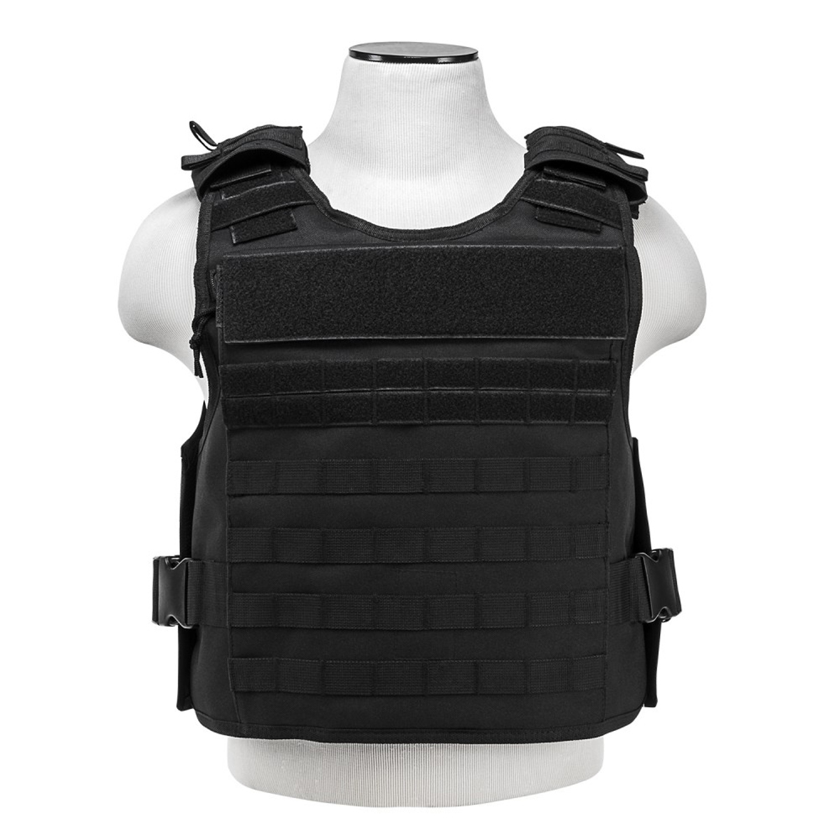 

NcSTAR Vism Ballistic Plate Carrier Vest w/External Pockets, Fits M to 2XL,Black