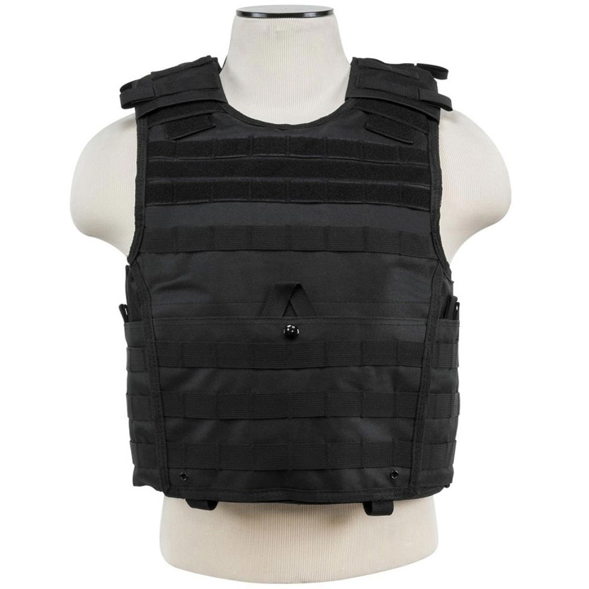 

NcSTAR Vism Expert Ballistic Plate Carrier Vest w/Two 10x12" Soft Panels, M-2XL
