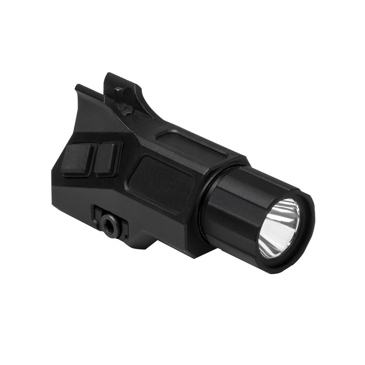 Image of NcSTAR Vism Weapon Flashlight w/A2 Iron Front Sight Post for Flat Tops