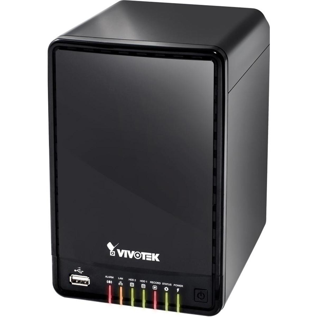 

Vivotek ND8321 8-CH 2-Bay HDD Standalone Desktop NVR (No HDD)