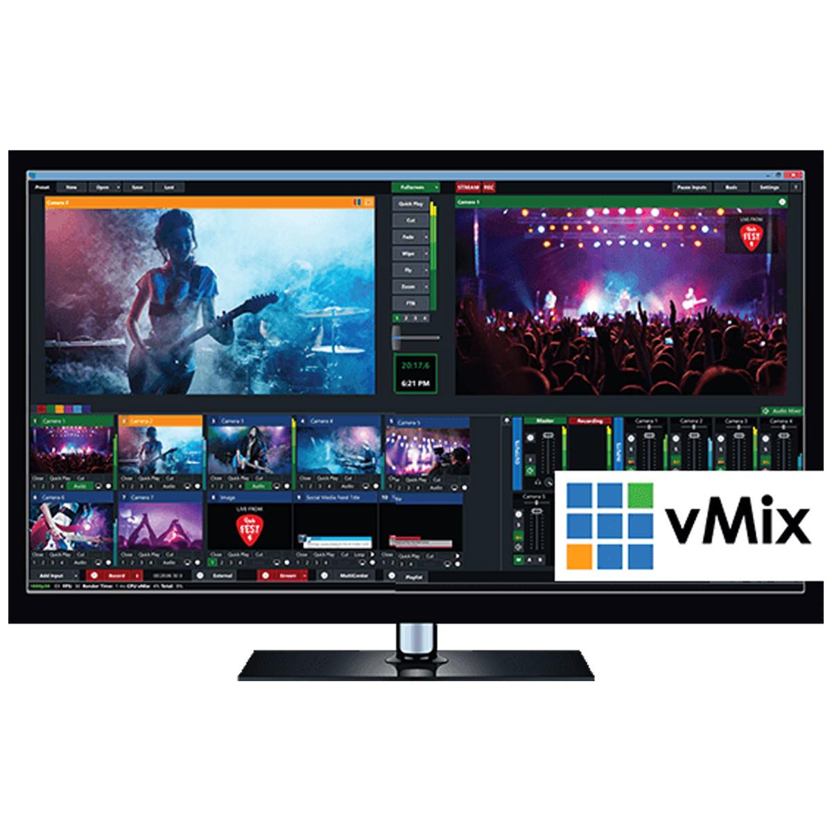 

vMix 4K Live Production Software + Vset Pro Bundle, Download