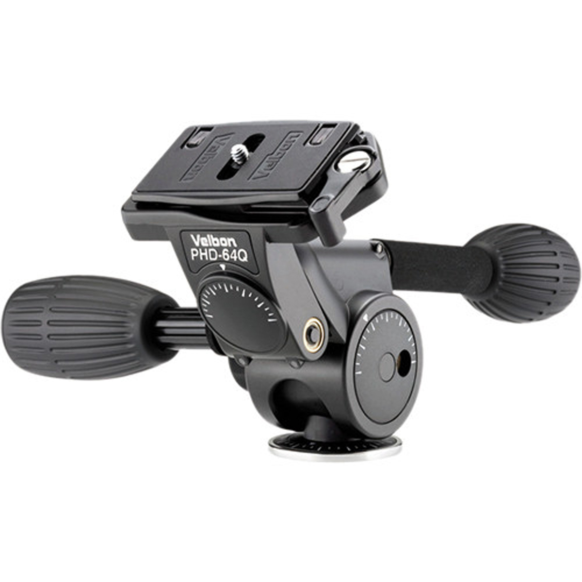 

Velbon PHD-64Q 4-Way Magnesium Head, Supports 23 lbs