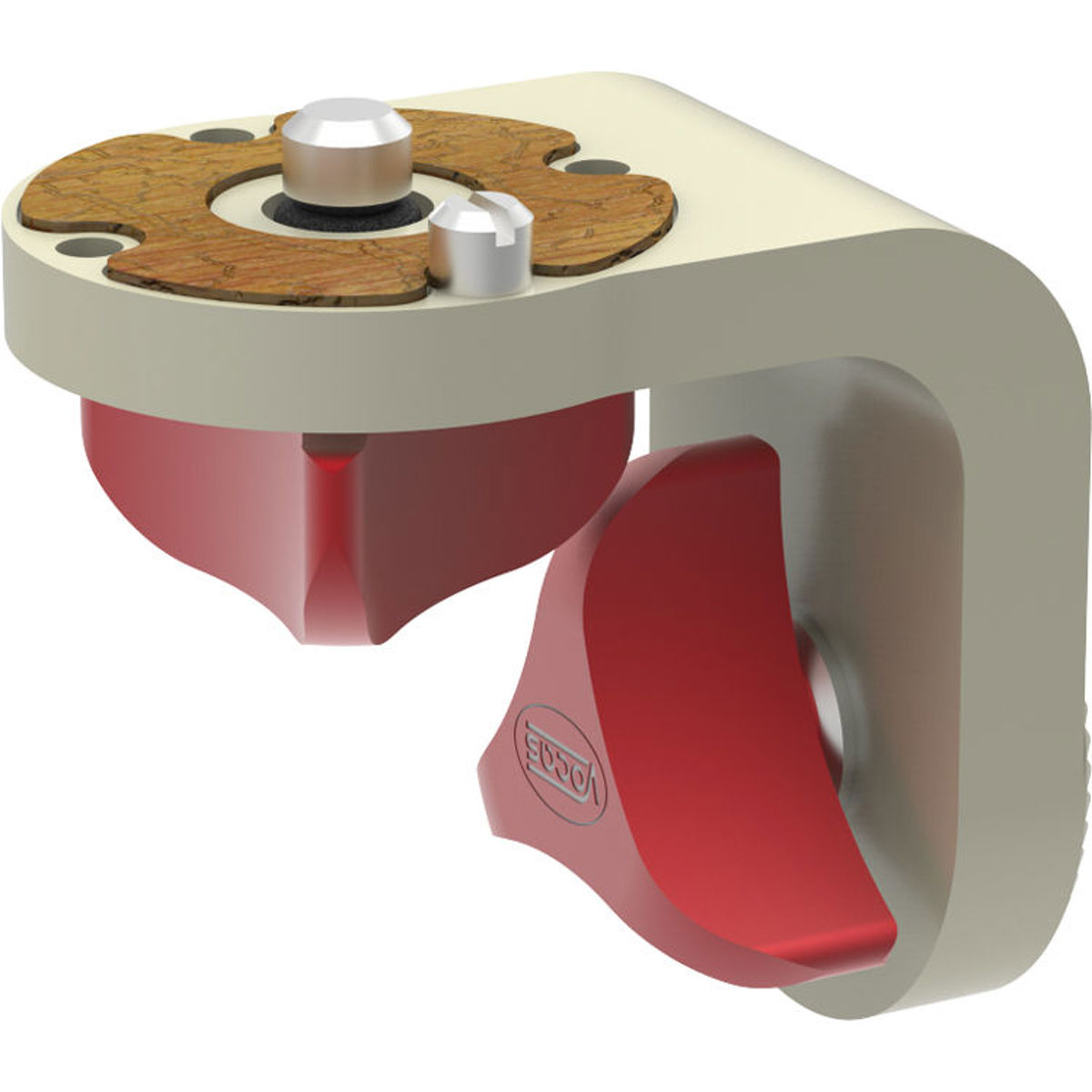 

Vocas Rosette to 1/4"-20 Male Mounting Adapter for Spider System, Champagne