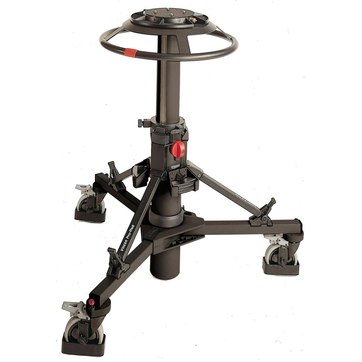 Image of Vinten Pro-Ped Studio Version Pedestal with 4.9&quot; Wheels