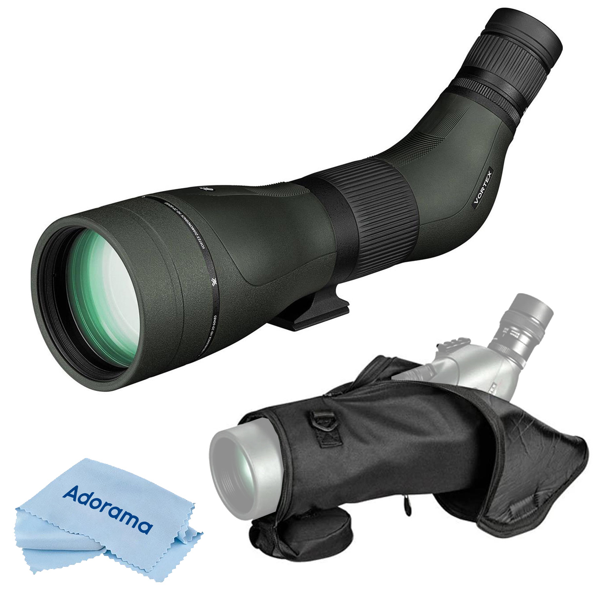 

Vortex Optics 20-60x85 DiamondbackHD Angled Spotting Scope,w/Padded Storage Case