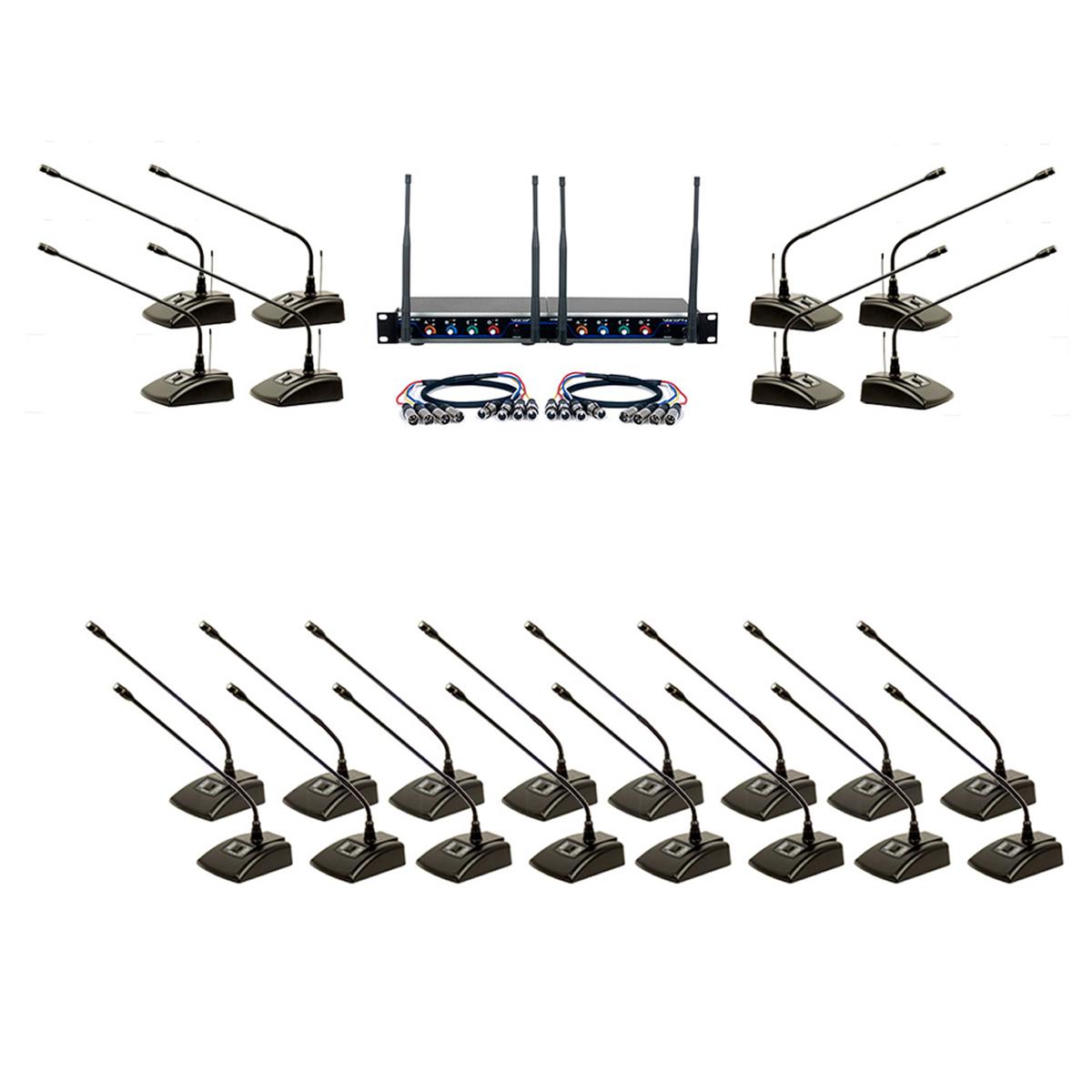 

VocoPro Digital-Conference-24-Extend Expandable Conference System with 24x Mic