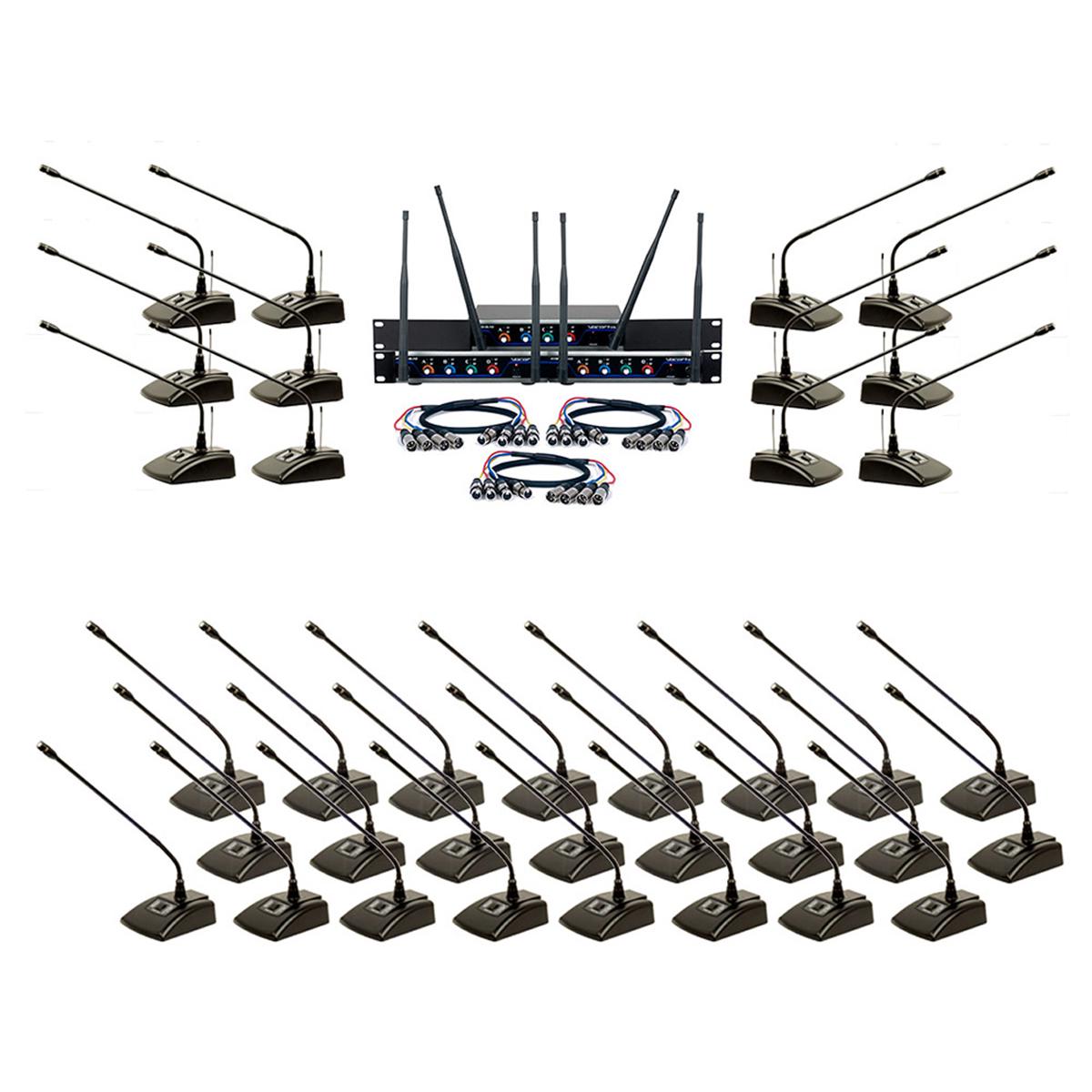

VocoPro Digital-Conference-36-Extend Expandable Conference System with 36x Mic