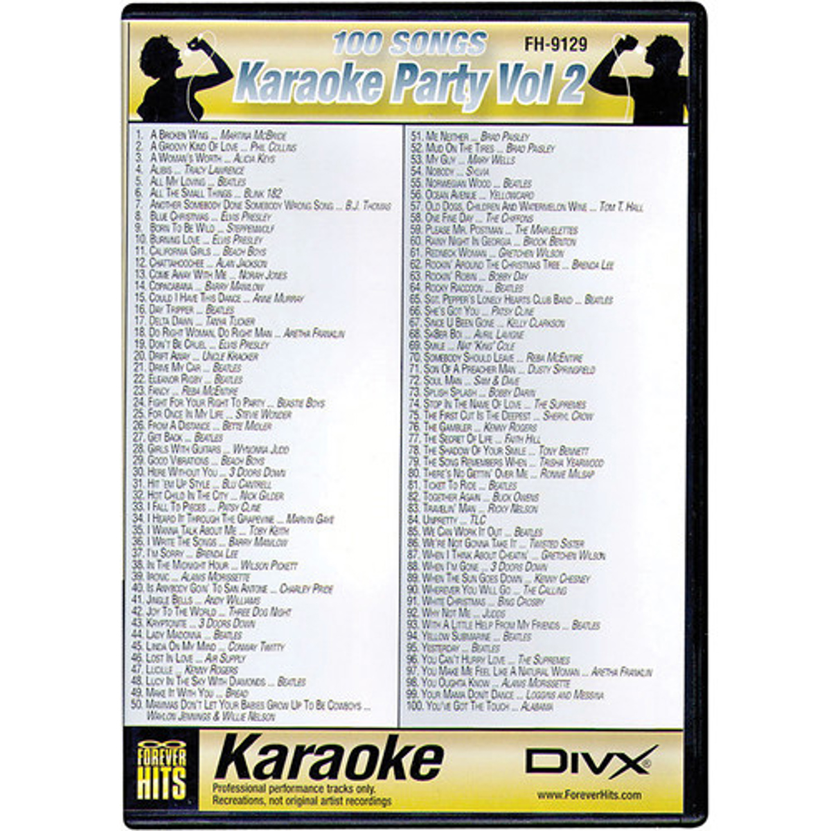 

VocoPro FH-9129 Karaoke Party Song DIVX DVD, Volume 2