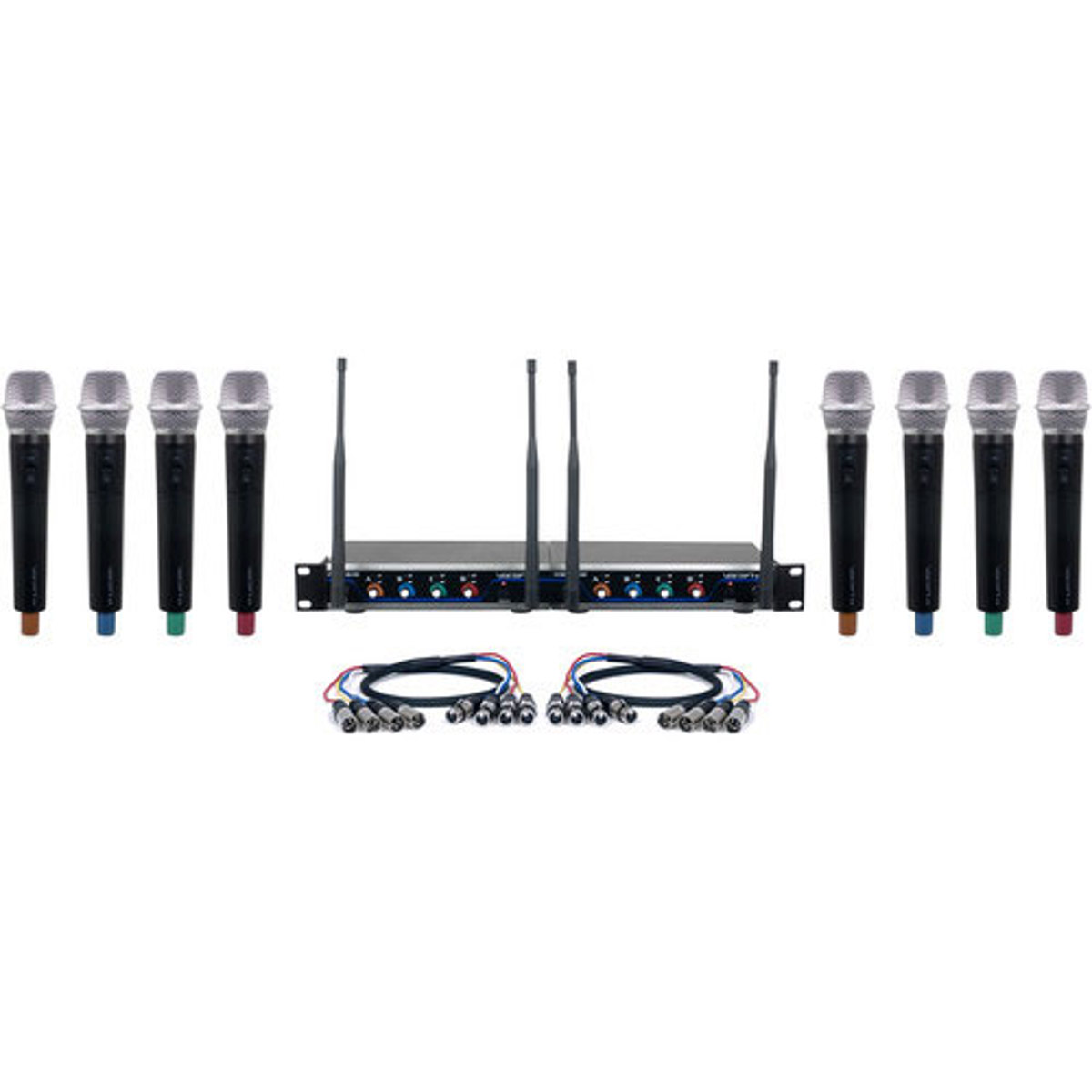 

VocoPro Digital-Acapella-8 Eight-Channel UHF Digital Handheld Mic System