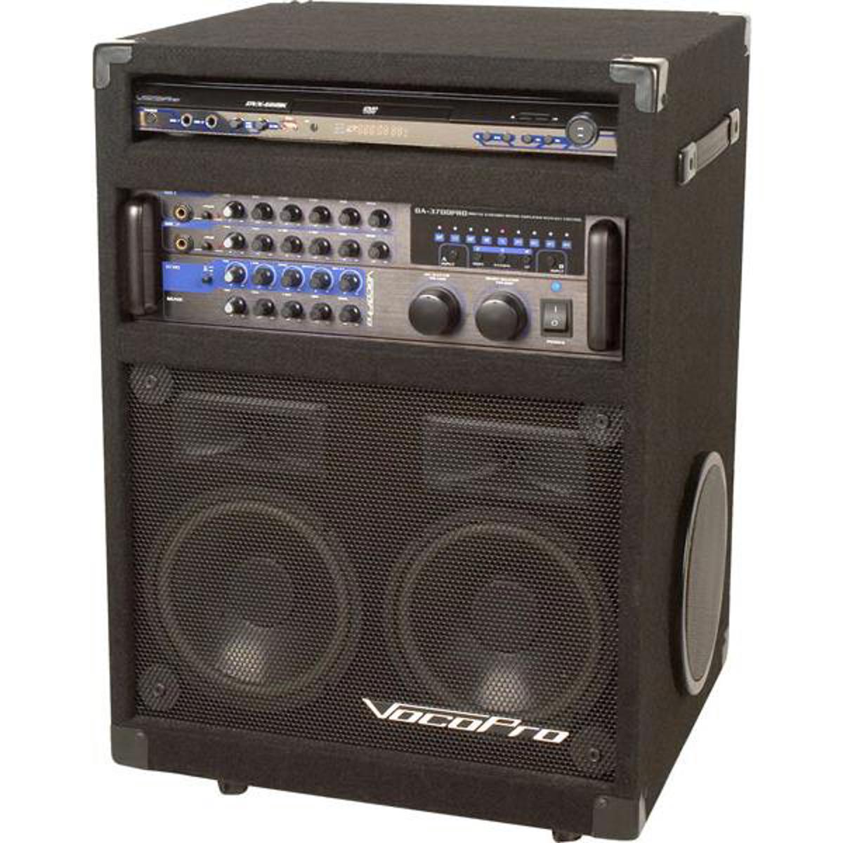 

VocoPro IDOL II 200W Digital Key Control DVD/CD+G/CD/System