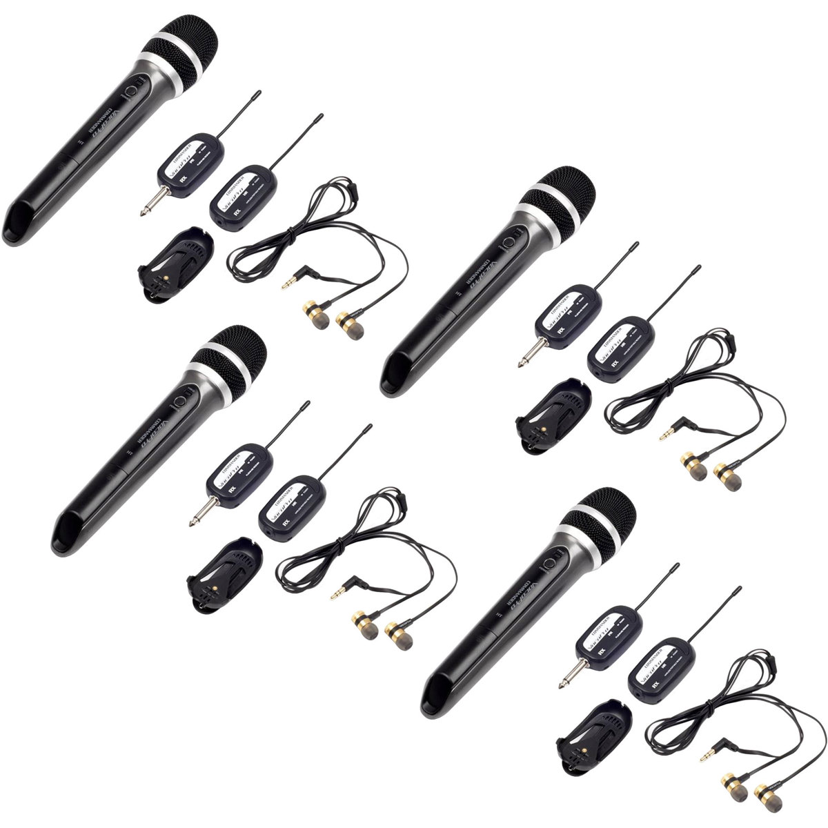

VocoPro SingAndHear-Quad Wireless Mic & In-Ear Rx System