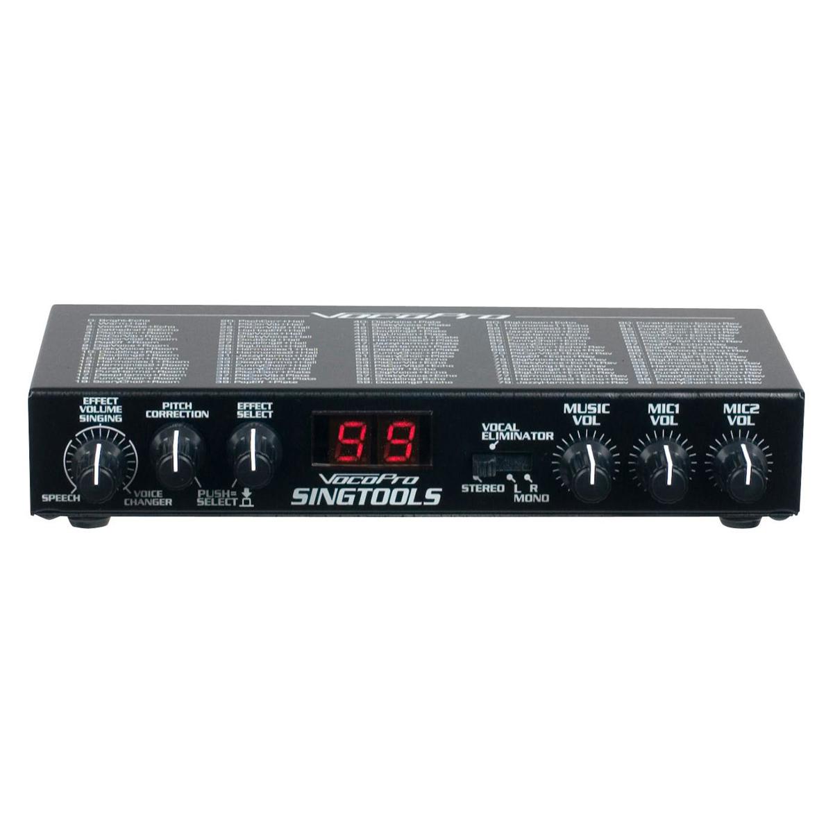 

VocoPro SingTools Studio Quality DSP Vocal Effects Mixer