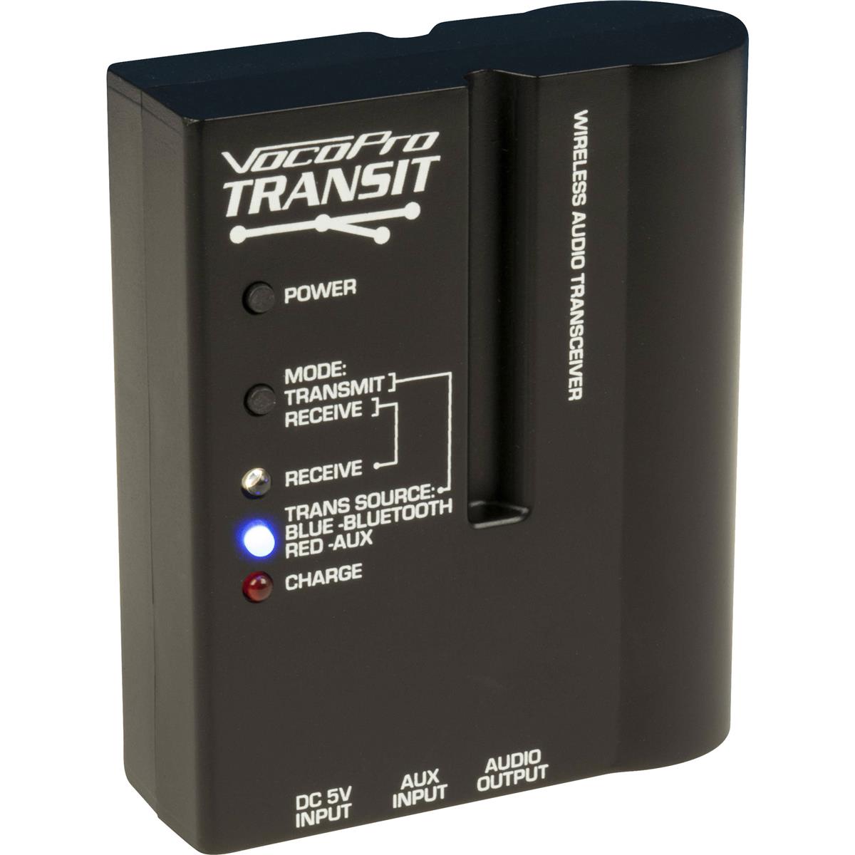 Image of VocoPro TRANSIT Stereo Wireless Transceiver with Bluetooth for Powered Speakers