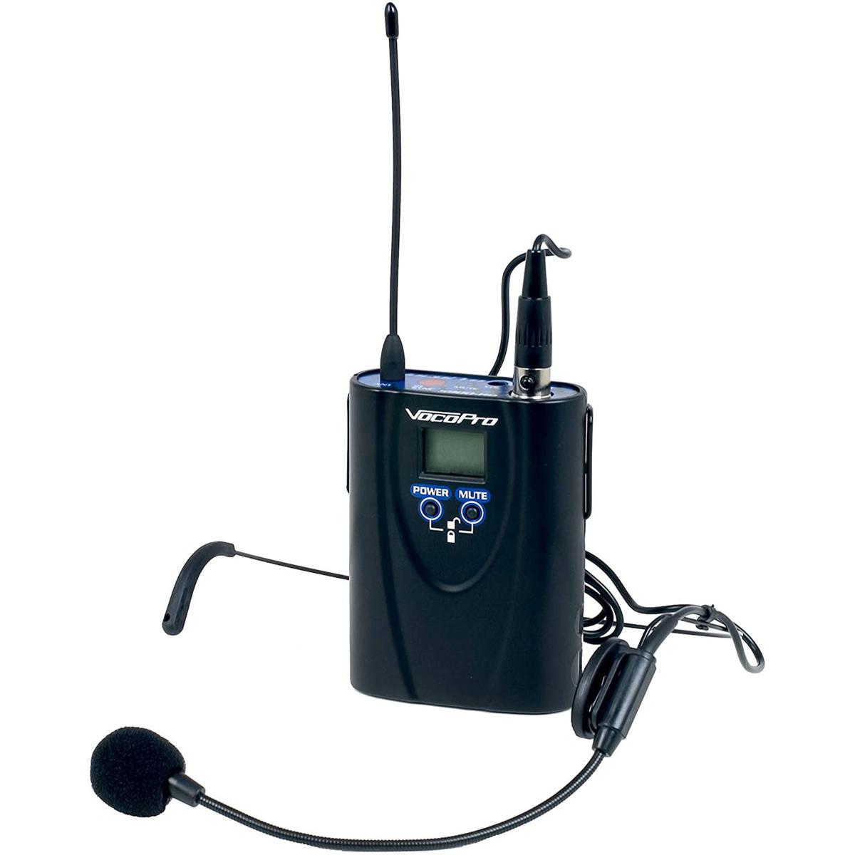 

VocoPro UHF Wireless Bodypack Microphone UHF-8900/UHF-5900