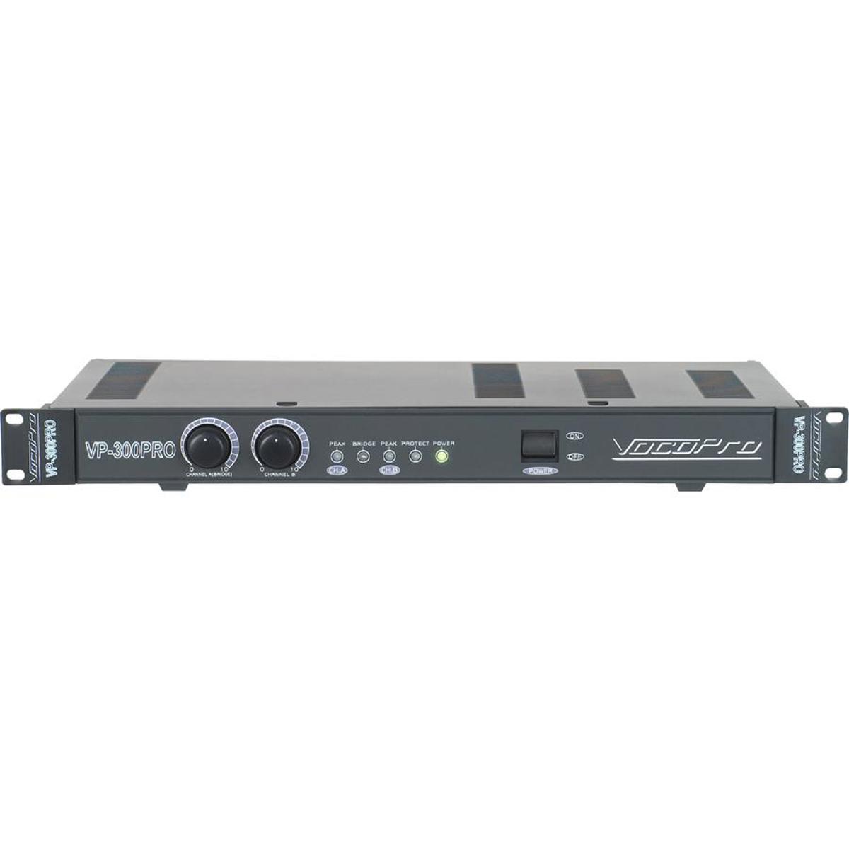 

VocoPro VP-300 PRO Single Space 300W Professional Power Amplifier