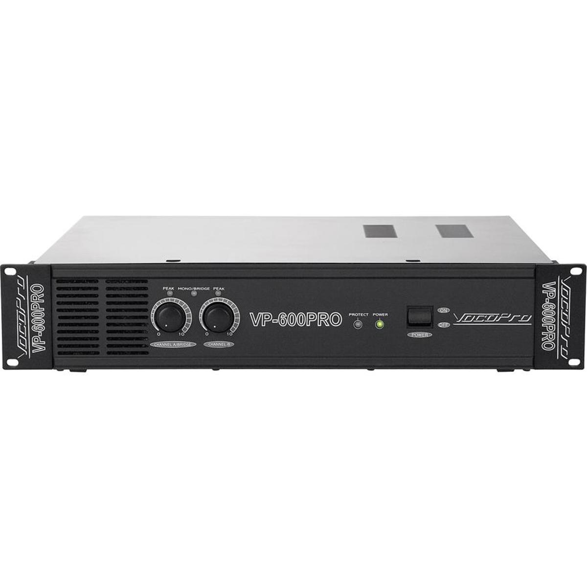 

VocoPro VP-600 PRO Two Space 600W Professional Power Amplifier