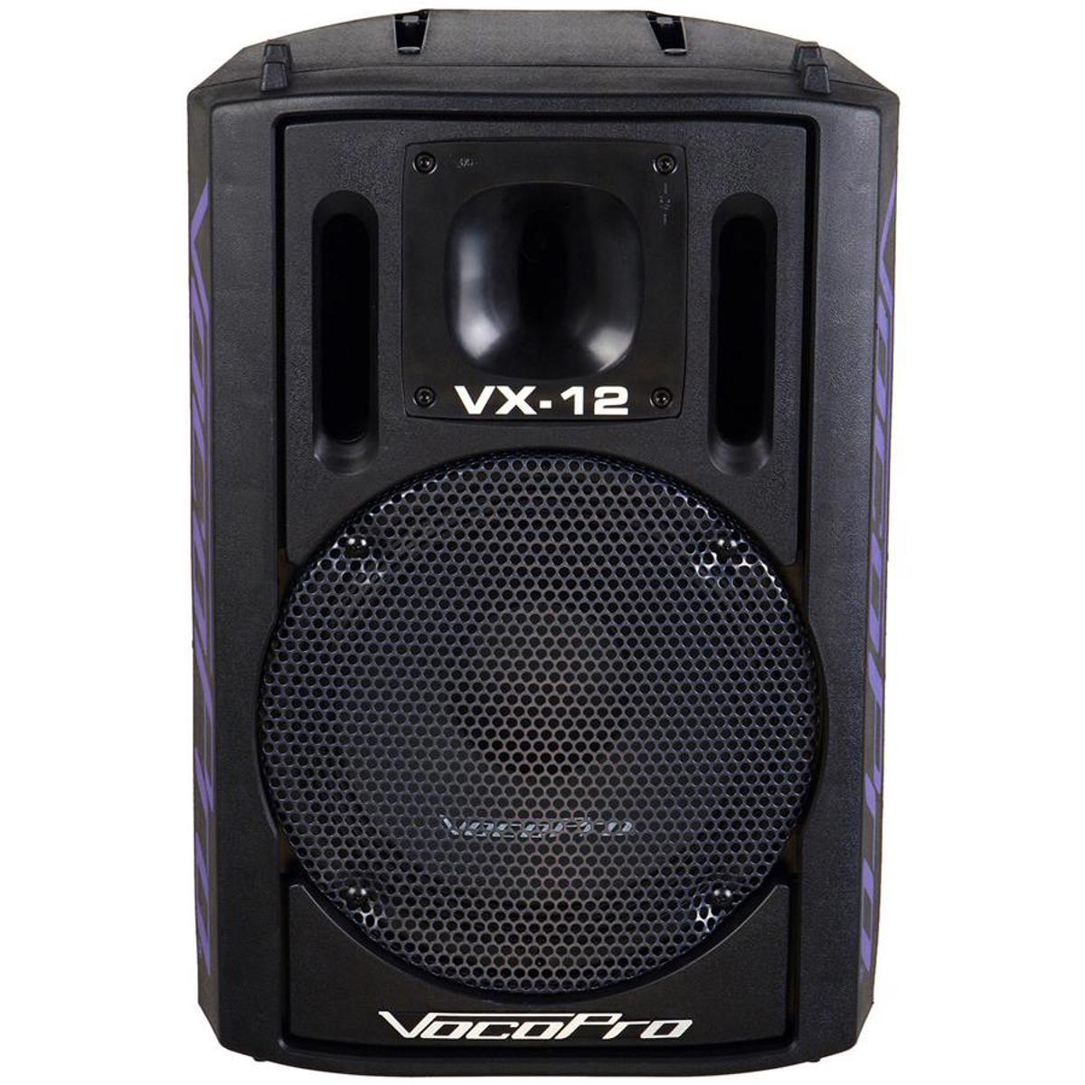 

VocoPro VX-12 Professional 12" Vocal Speaker, 250W RMS, Single