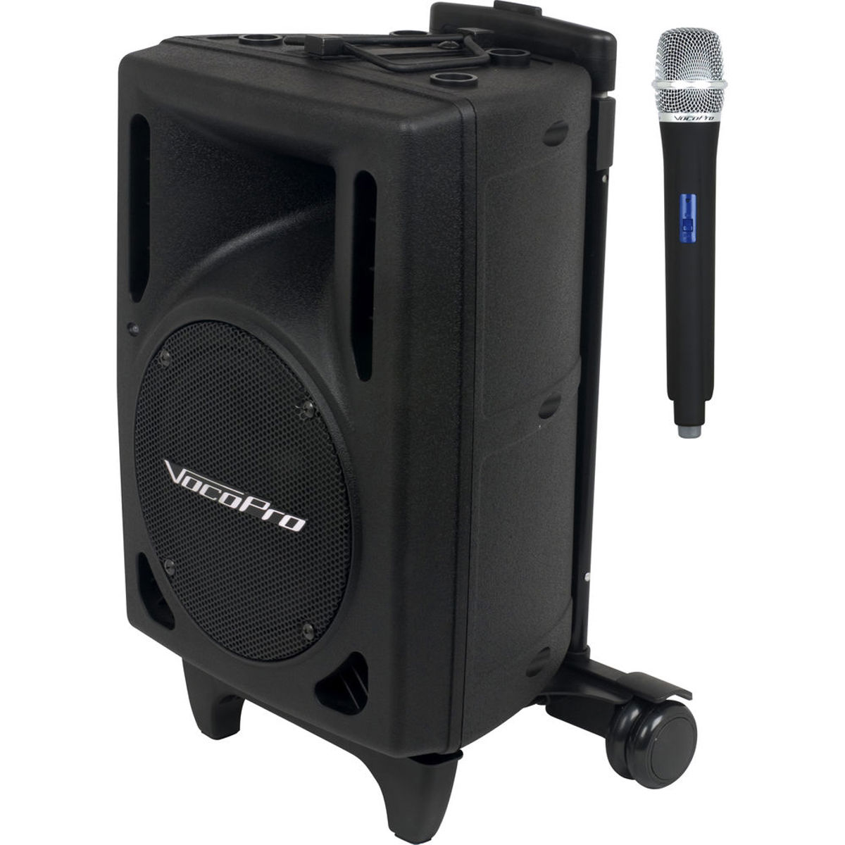 

VocoPro Wireless Performer 200W Powered Vocal Speaker & UHF Handheld Mic