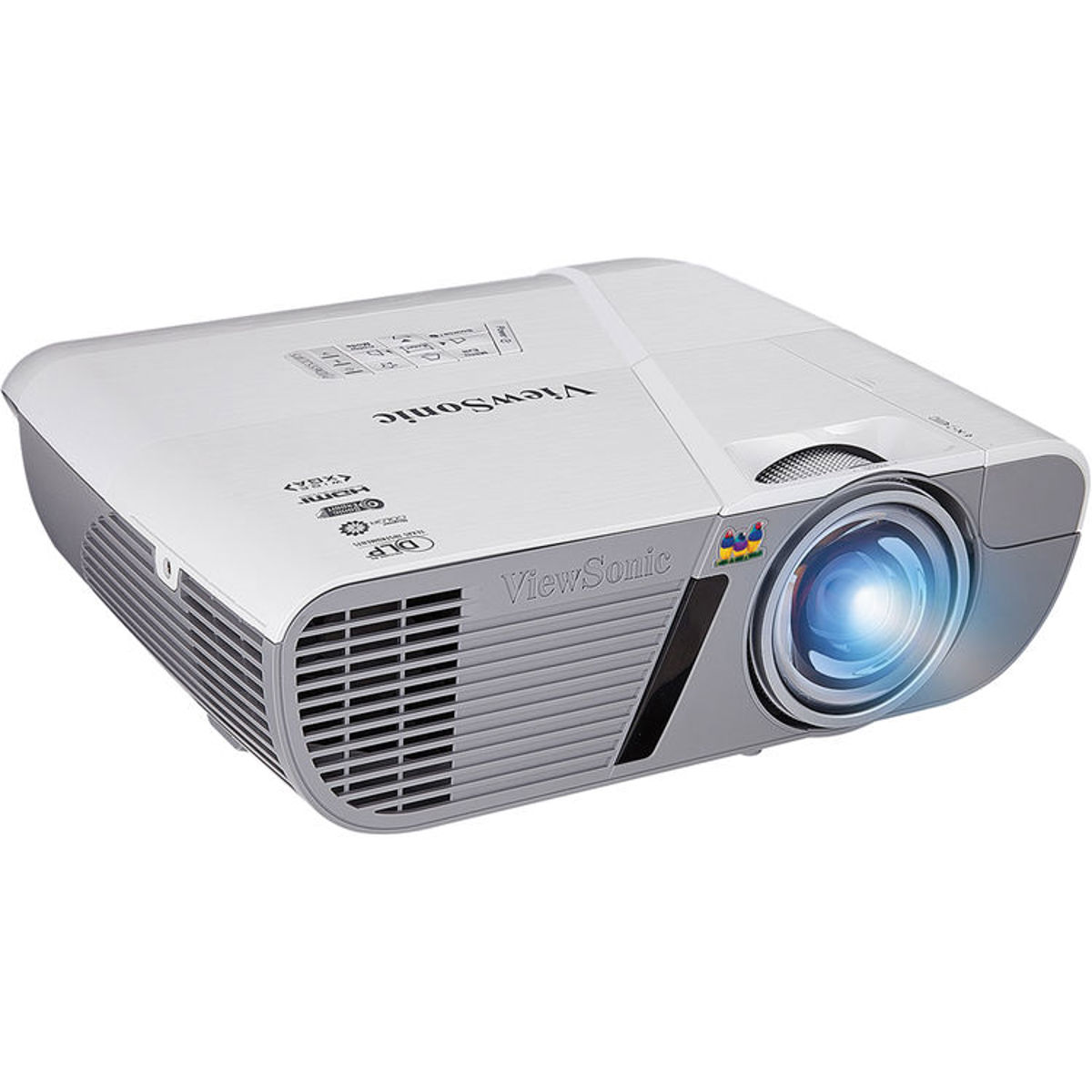 

ViewSonic LightStream PJD6552LWS WXGA Networkable Short-Throw Projector, White