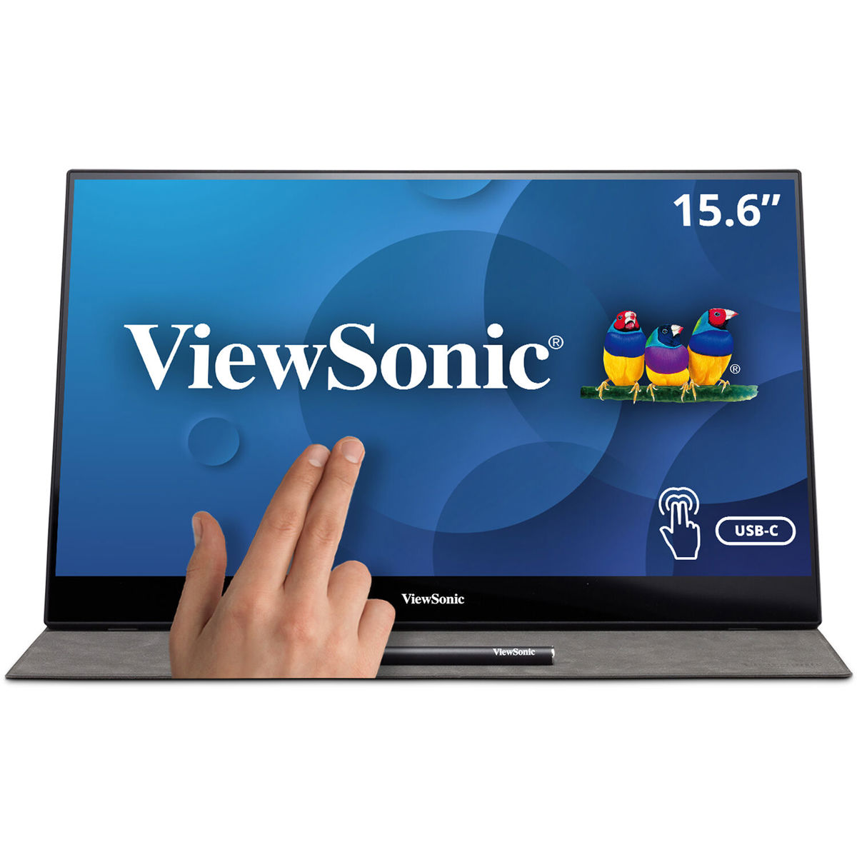 

ViewSonic TD1655 15.6" 16:9 Full HD IPS Portable Multi-Touch LED Monitor