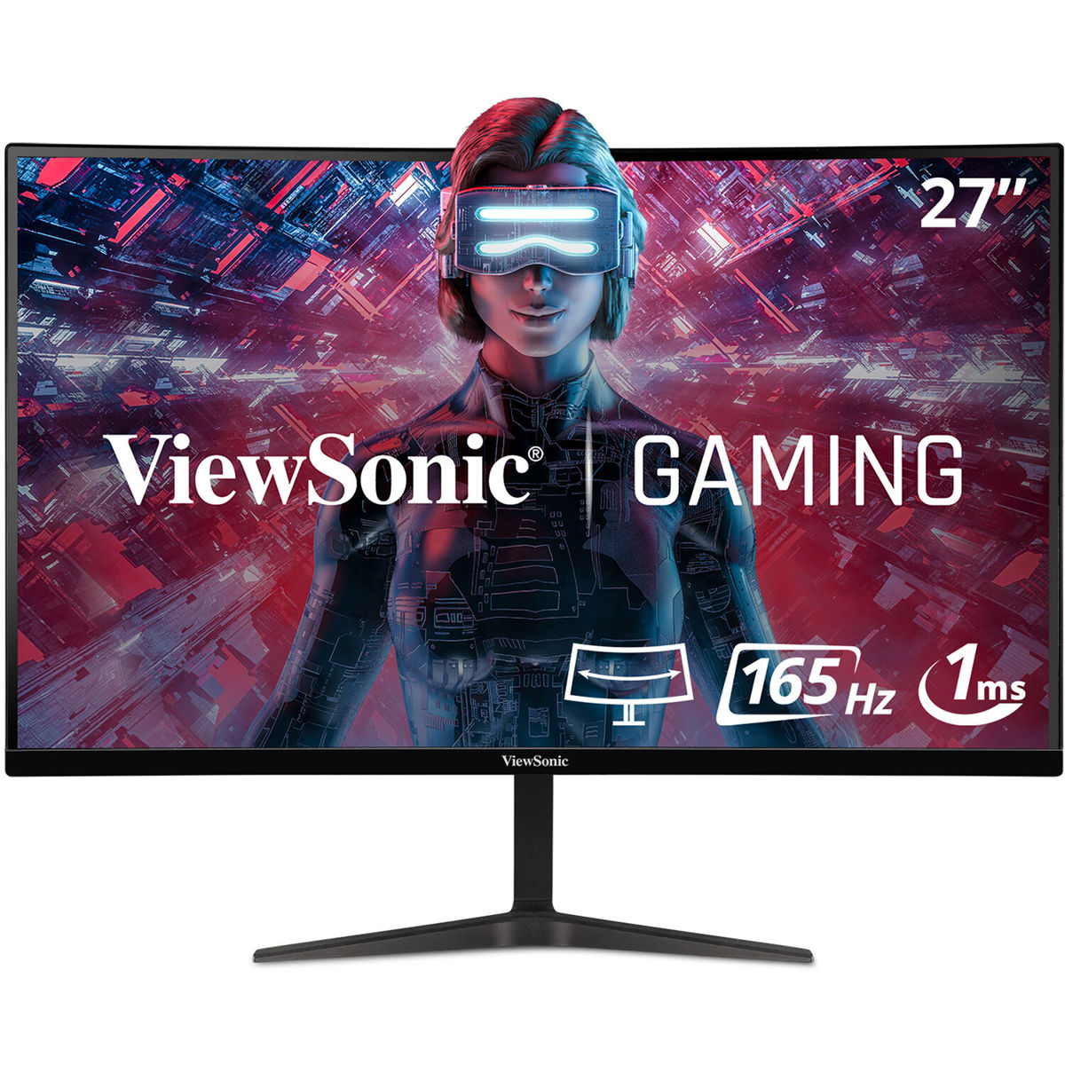 

ViewSonic VX2718-PC-MHD 27" 16:9 Full HD 165Hz VA LED Curved Gaming Monitor