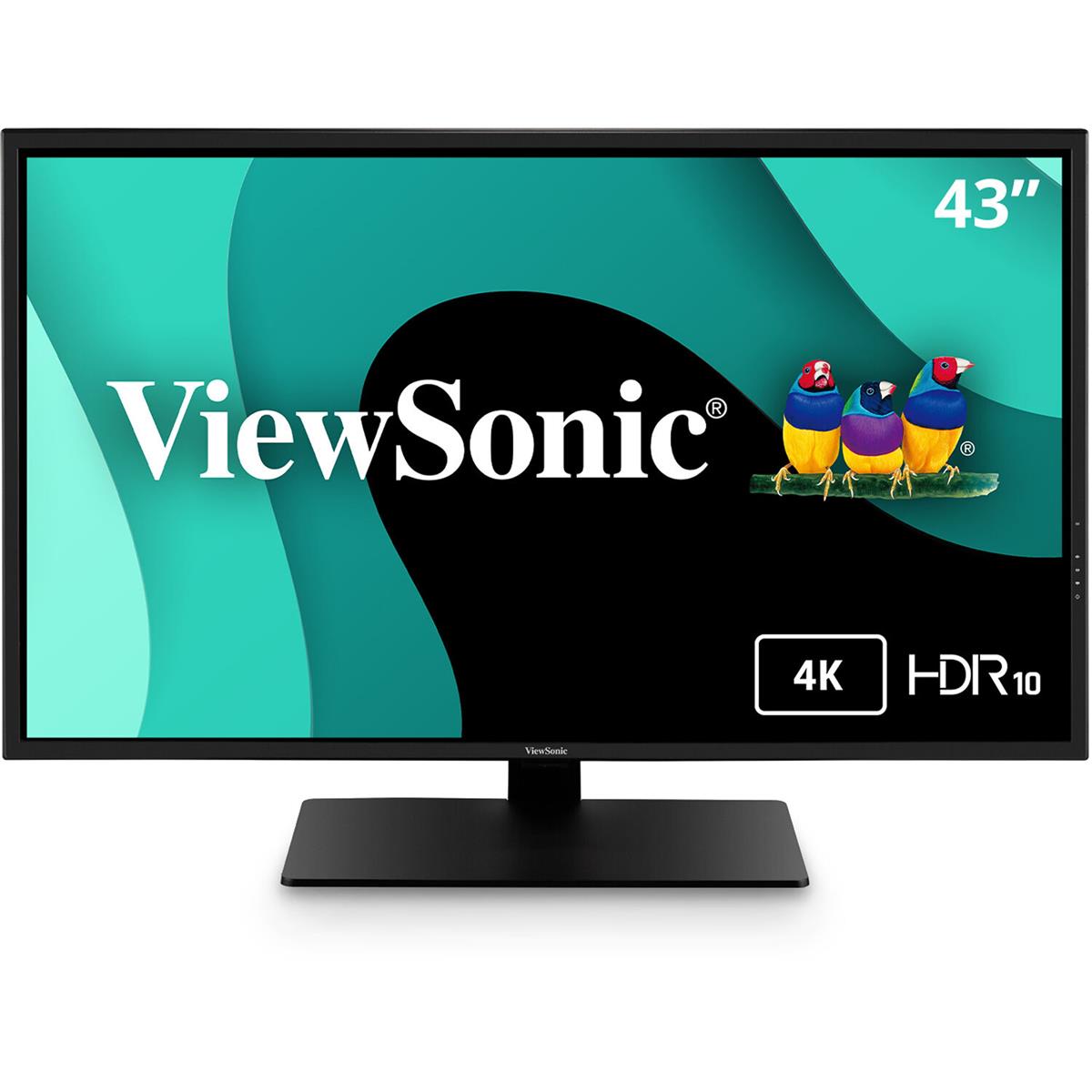 ViewSonic VX4381-4K 43-дюймовый 16:9 4K UHD MVA светодиодный монитор со встроенными динамиками