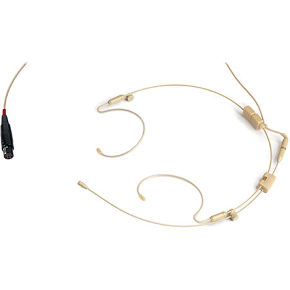 

Voice Technologies VT701 MKII Headworn Microphone with TA5-F Connector, Beige