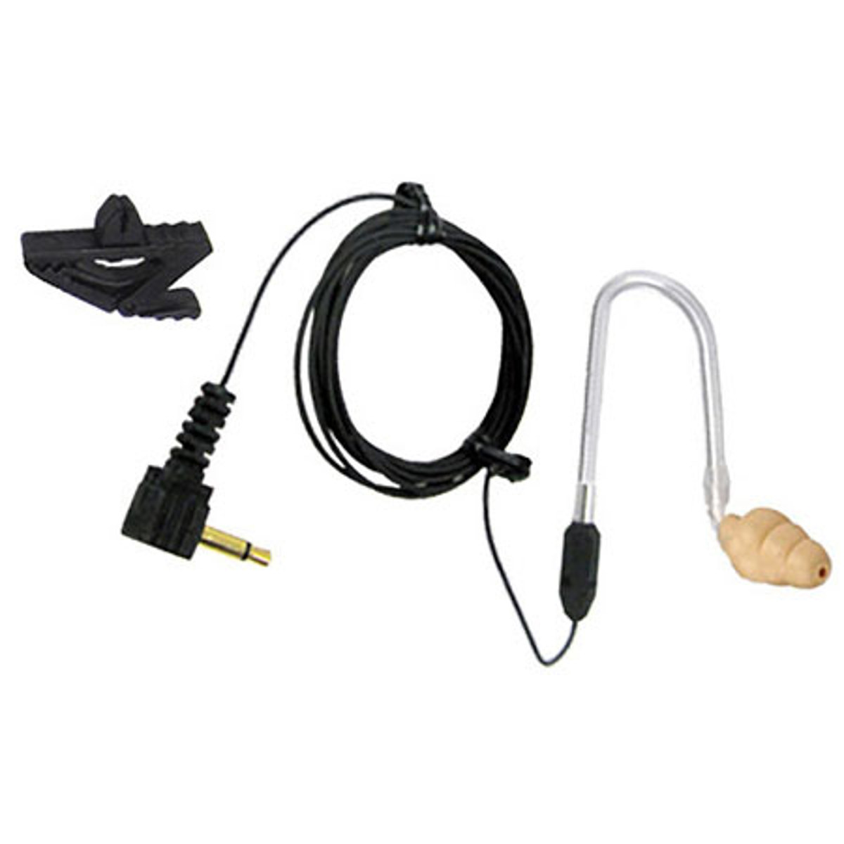 

Voice Technologies VT600 IFB Earphone with Coiled Tube and Straight Cable