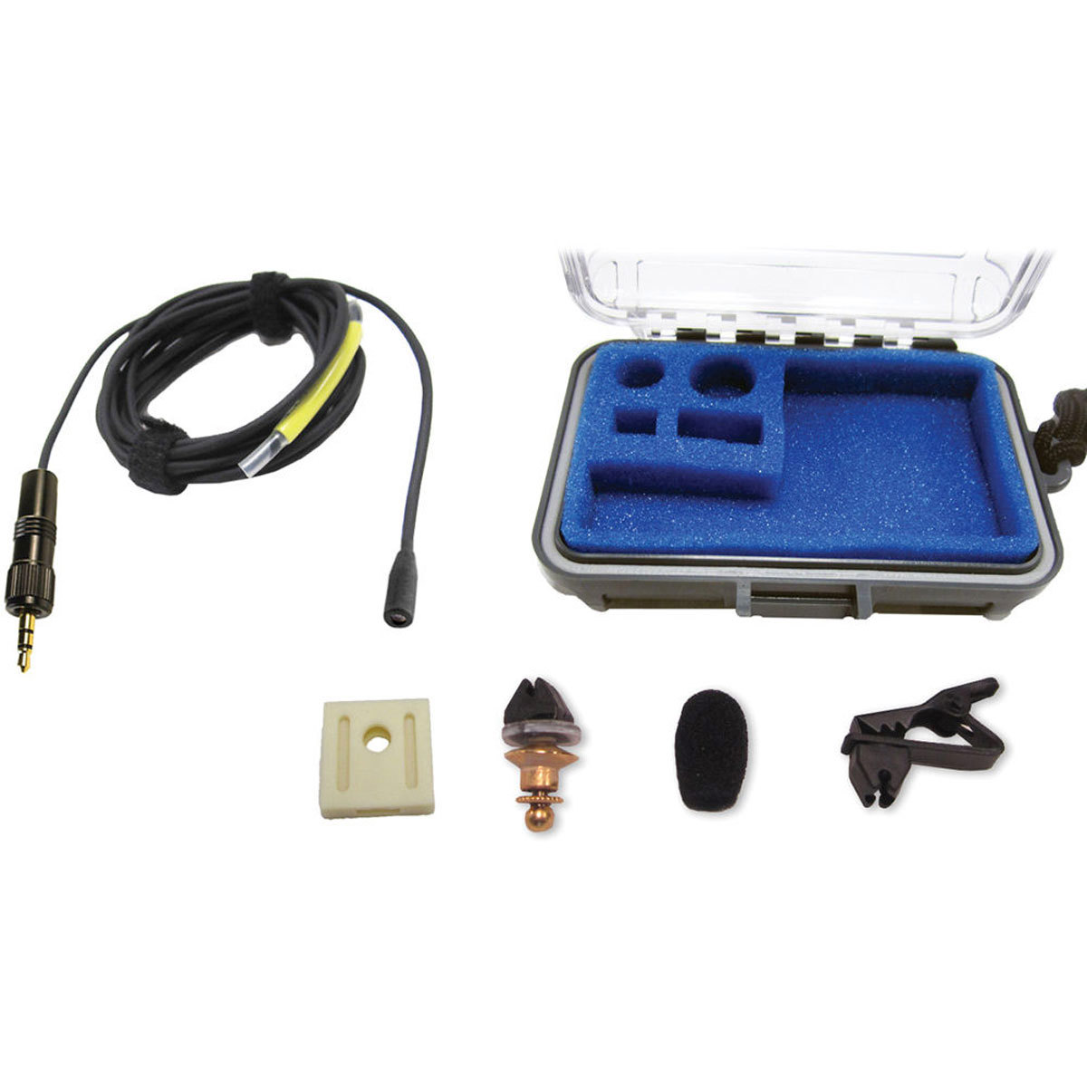 

Voice Technologies VT403 Omni Lavalier Mic with 3.5mm for EW G2/G3 Series, Black