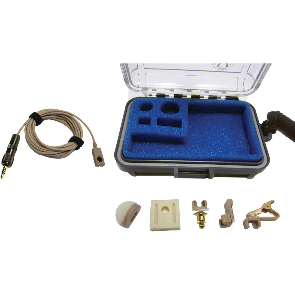 

Voice Technologies VT500WATER Omni Lavalier Mic with 3.5mm for EW G2/G3,Beige