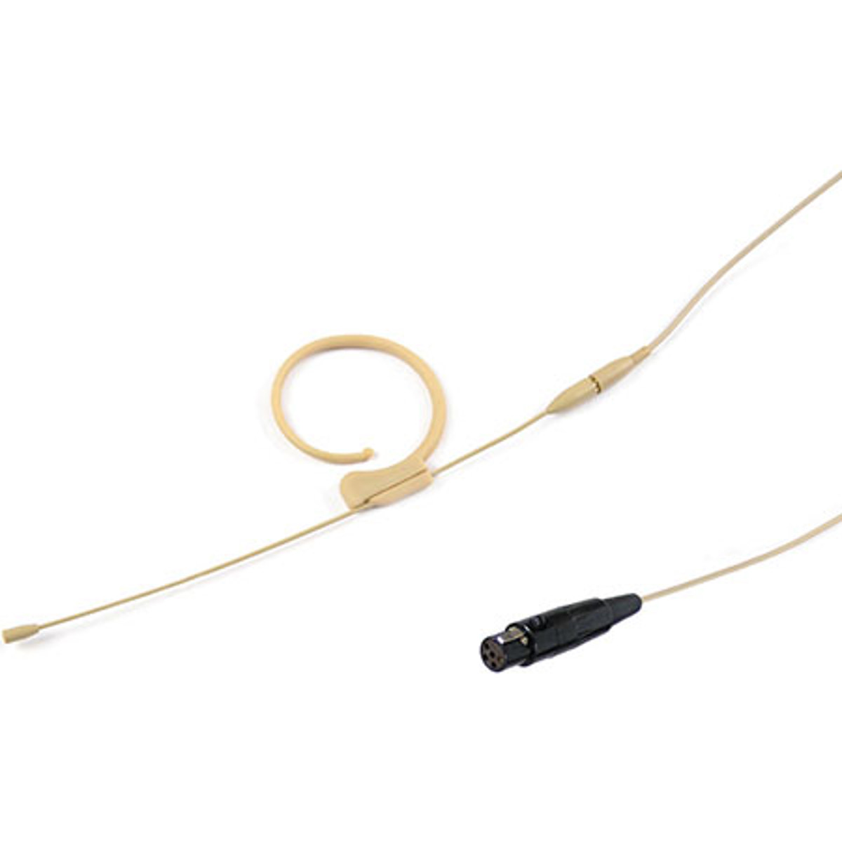 

Voice Technologies VT901 Omnidirectional Earhanger Mic with TA4F, Beige