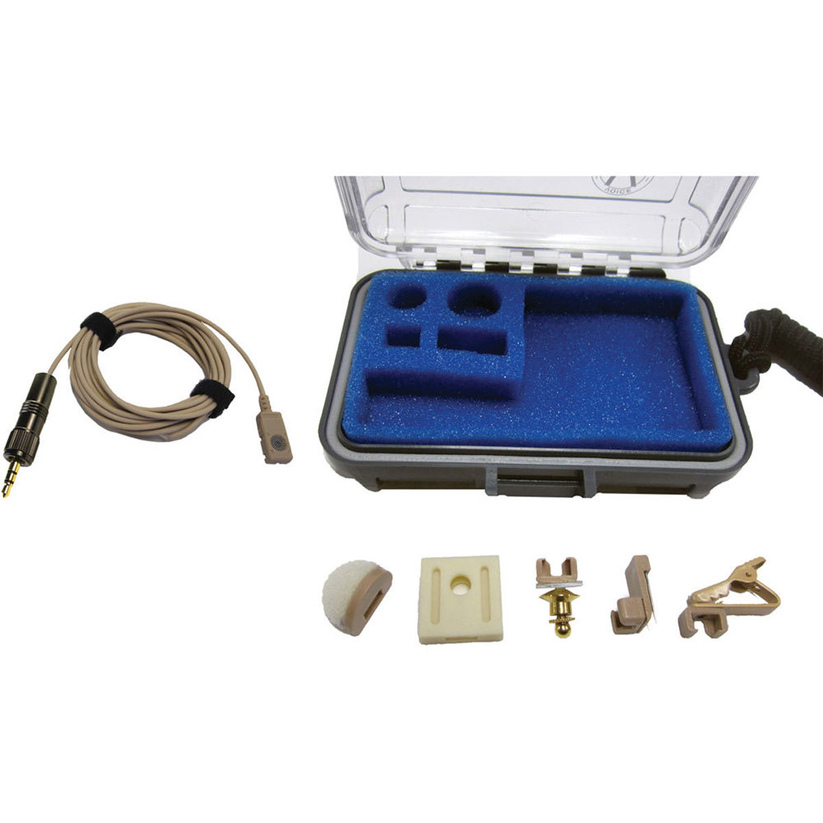 

Voice Technologies VT506WATER Omni Lavalier Mic with 3.5mm for EW G2/G3, Beige