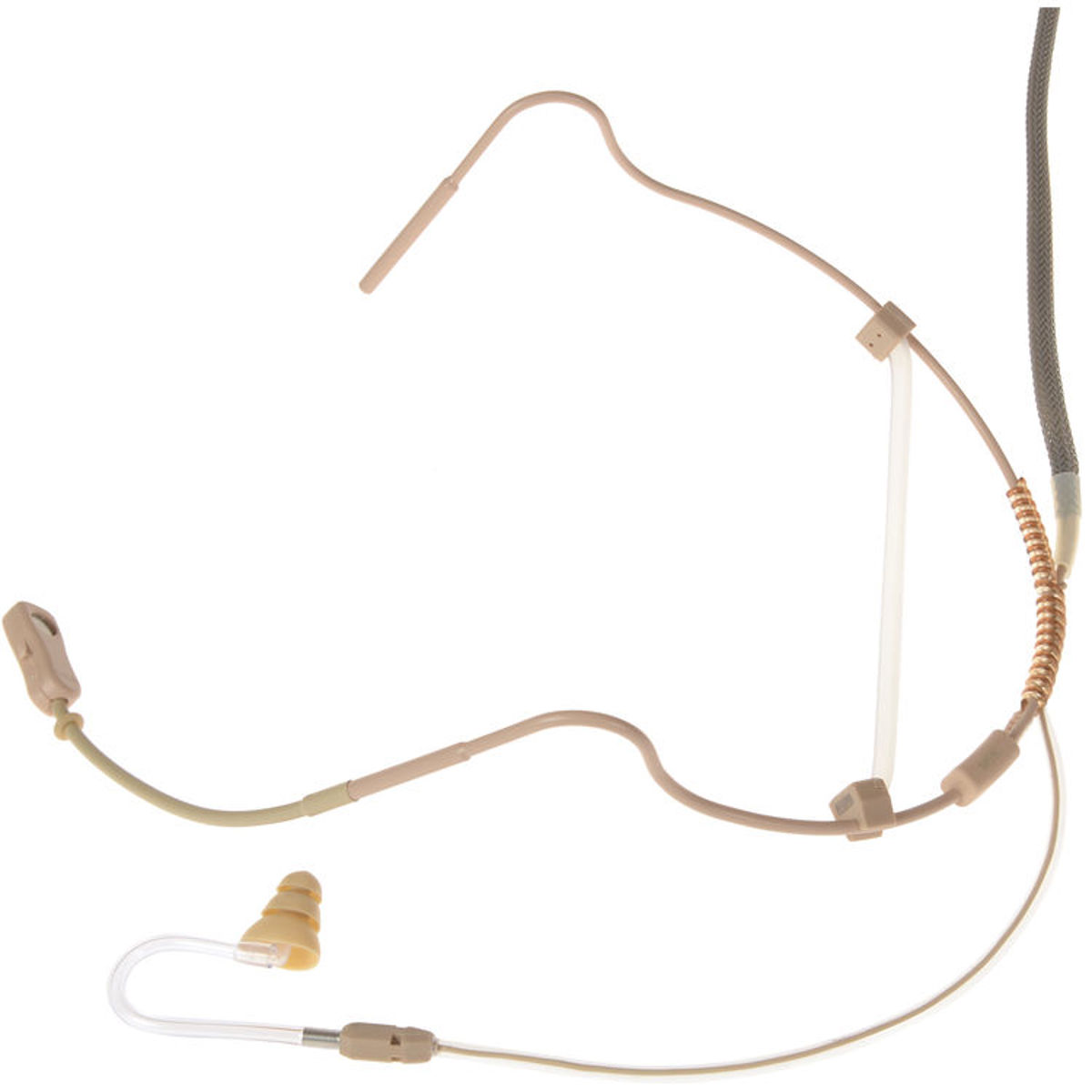 

Voice Technologies VT860 mkII Cardioid-Headset Microphone, VT600 Earphone, Beige