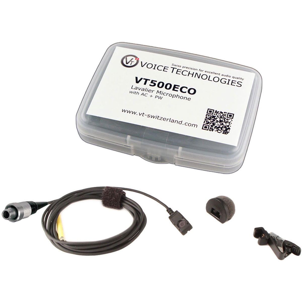 

Voice Technologies VT500ECO Lavalier Mic Kit,LEMO, Sennheiser SK50/2000 Tx,Black
