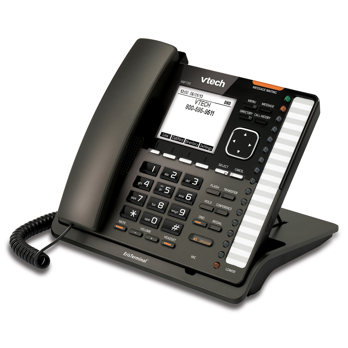 

VTech VSP735 ErisTerminal SIP Deskset
