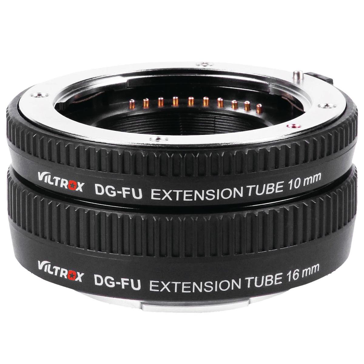 Image of Viltrox DG-FU Automatic Extension Tube Set for FUJIFILM X-Mount Lens &amp; Cameras