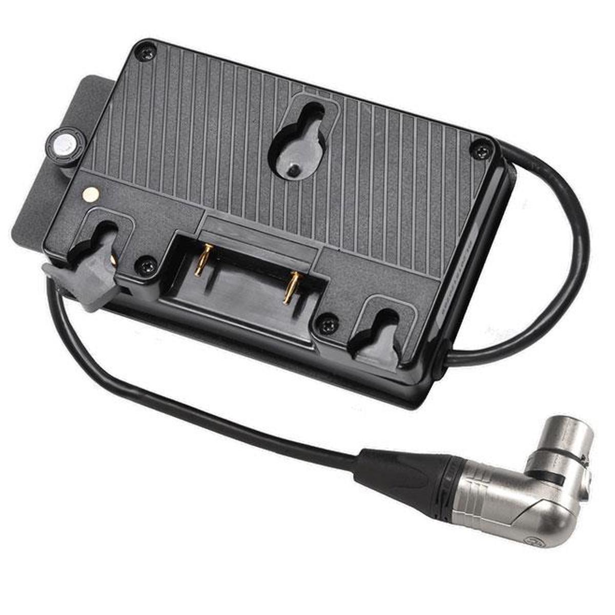 

Velvet Gold Mount to Right-Angled XLR 3-Pin Battery Plate for MINI 1 LED Light