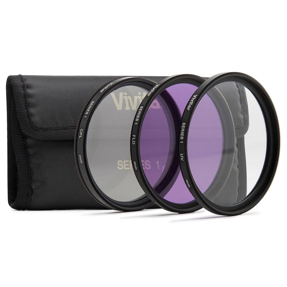 

Vivitar 3-Piece 40.5mm Filter Kit - UV, CPL, FDL